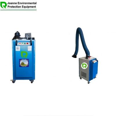 좋은 가격 1.1kW-4kW 용접 연기 추출기 금속 공업 산업용 휴대용 유해 연기를 제거 온라인으로